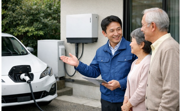 高齢者こそV2Hが向いている？災害時の安心と電気代削減メリット