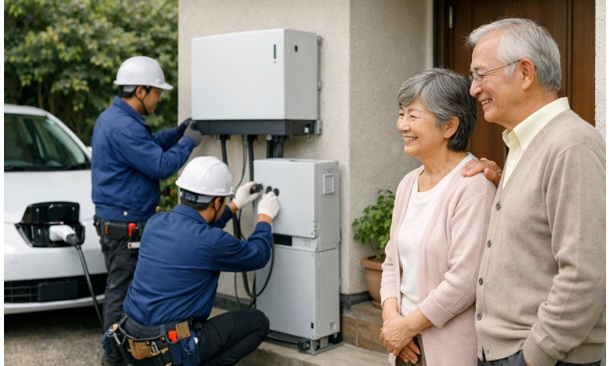 高齢者世帯にとってV2Hがもたらす安心感