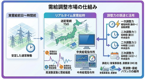 需給調整市場の仕組みと特徴