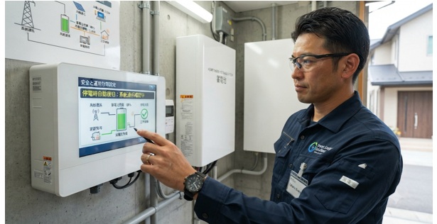 蓄電池の安全性と運用効率を高める設定
