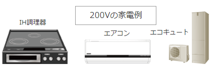 長州産業スマートPVマルチ16.4kWh/9.8kWh/6.5kWhの200V対応機器