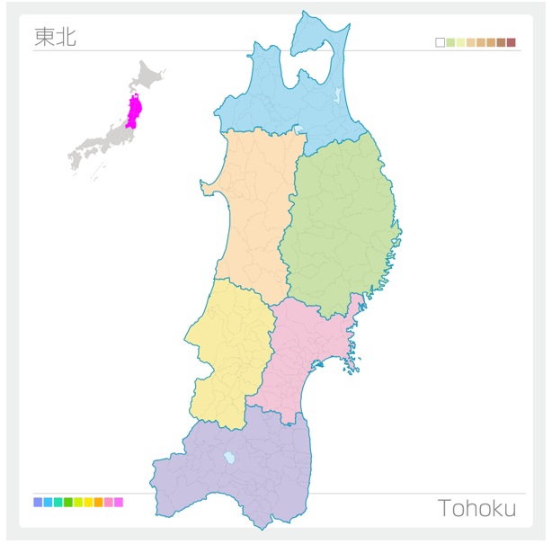 北海道・東北エリアの特徴
