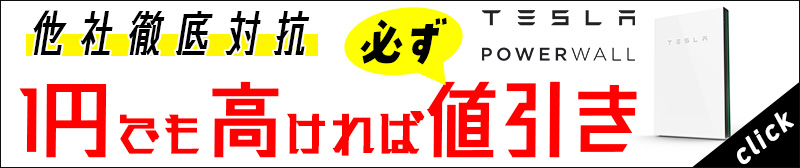 テスラ家庭用蓄電池パワーウォール