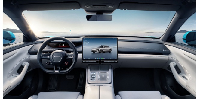 シャオミSU7のインテリアデザイン “スマホの延長線”の車内体験