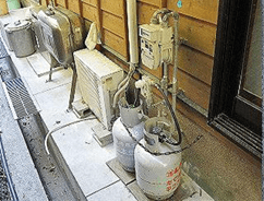 エコ発電本舗 エコキュートの工事工程その1