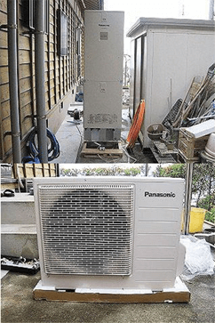 エコ発電本舗 エコキュートの工事工程その8
