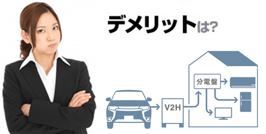 V2H　デメリット