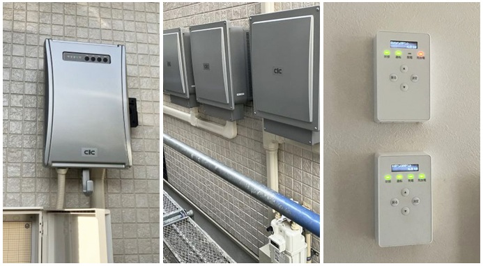 長州産業V2Xの設置事例1