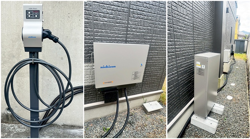 ニチコン トライブリッドの設置事例