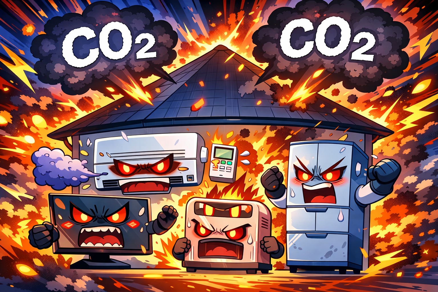 茨城県における家庭からのCO2排出量は約379万トン