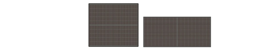 寄棟屋根向け 防眩パネル