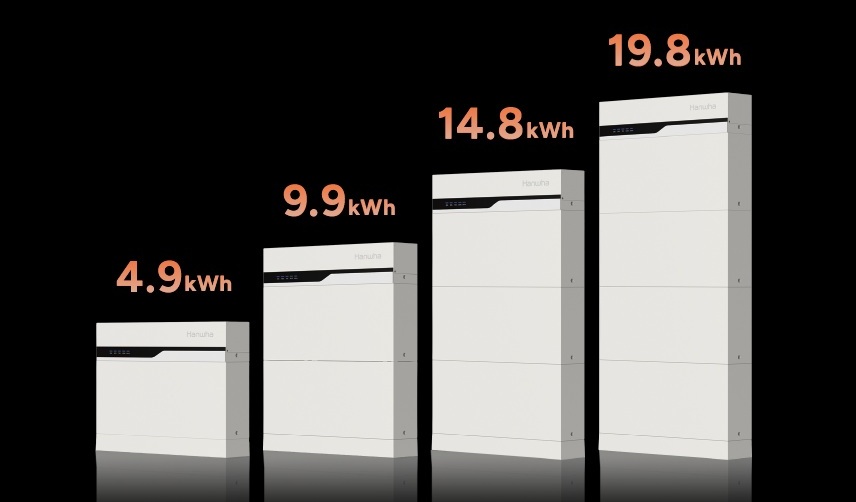 ハンファENERICHは、蓄電容量がラインナップが豊富！