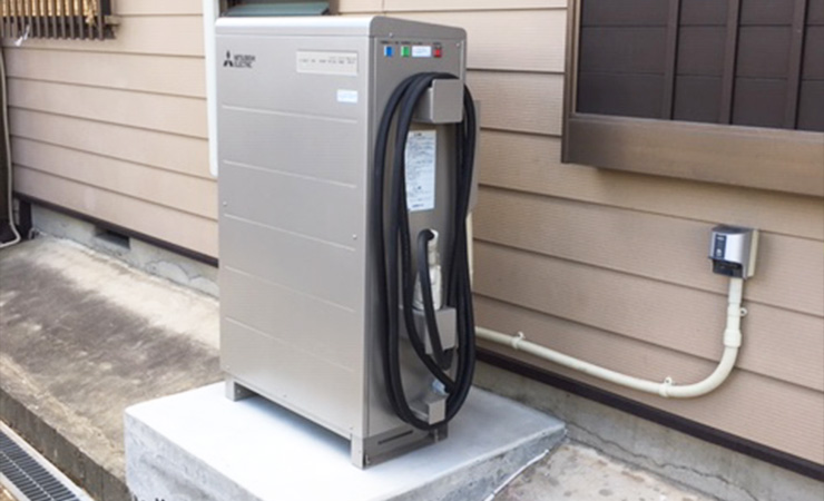 三菱SMART V2H（愛知県）