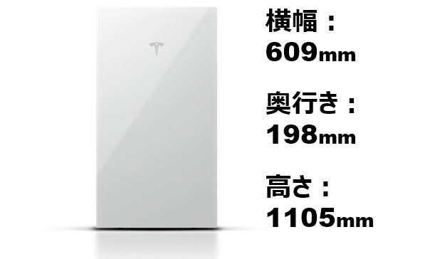 テスラ パワーウォール 3はコンパクトでデザイン性が高い！